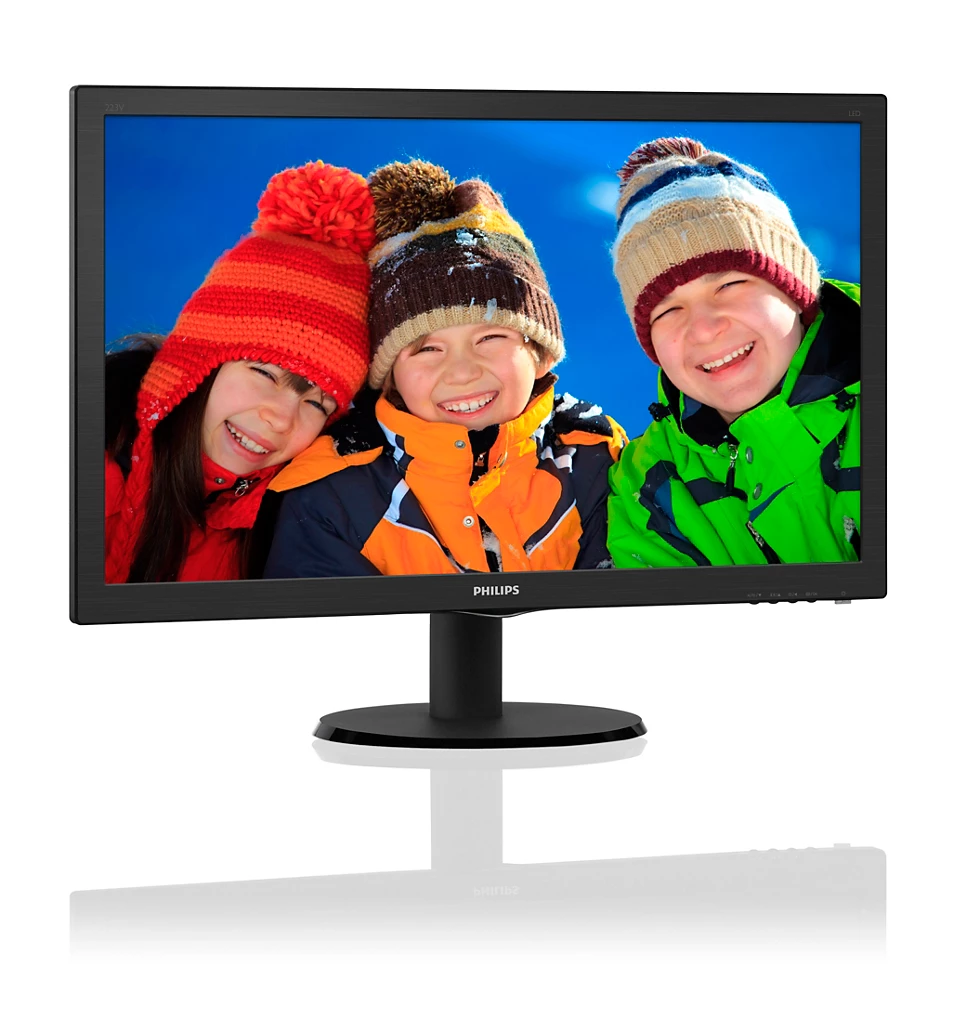 21'5 MONITEUR PHILIPS LED VGA/HDMI 1920X1080 VESA